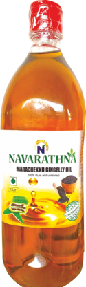Picture of WOOD PRESSED GINGELLY OIL  மரசெக்கு நல்லெண்ணைய் 1 Liter