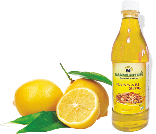 Picture of NANNARI SYRUP (YELLOW)-நன்னாரி சர்பத் (700 ml)