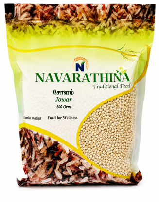 Picture of WHITE JOWAR RICE - வெள்ளை சோளம் (Polished) (500gm)